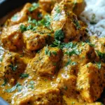 Creamy Homemade Chicken Korma Perfect with Flatbread or Rice