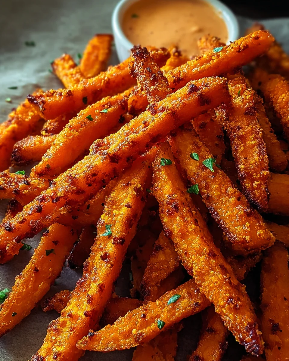 Crispy Oven Baked Sweet Potato Fries
