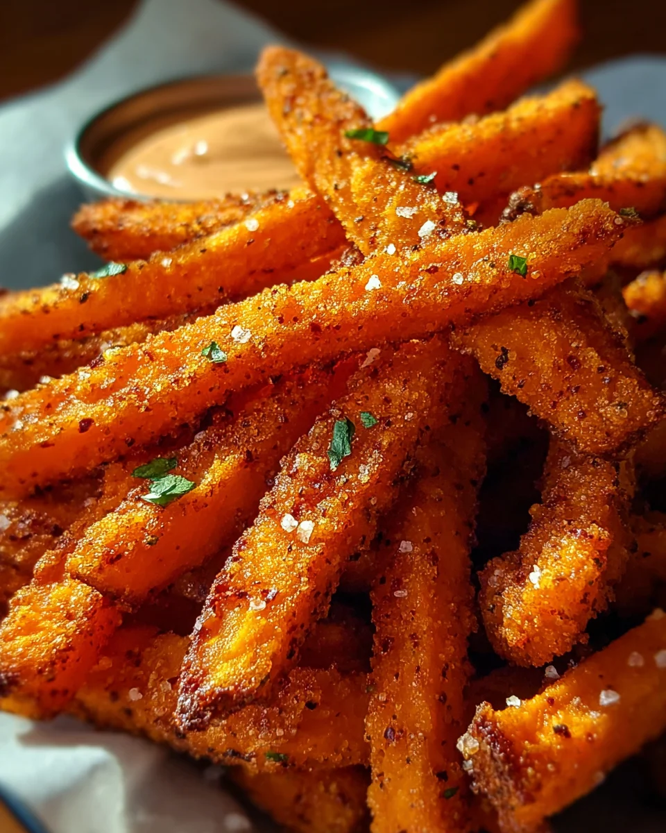 Crispy Oven Baked Sweet Potato Fries 17 Crispy