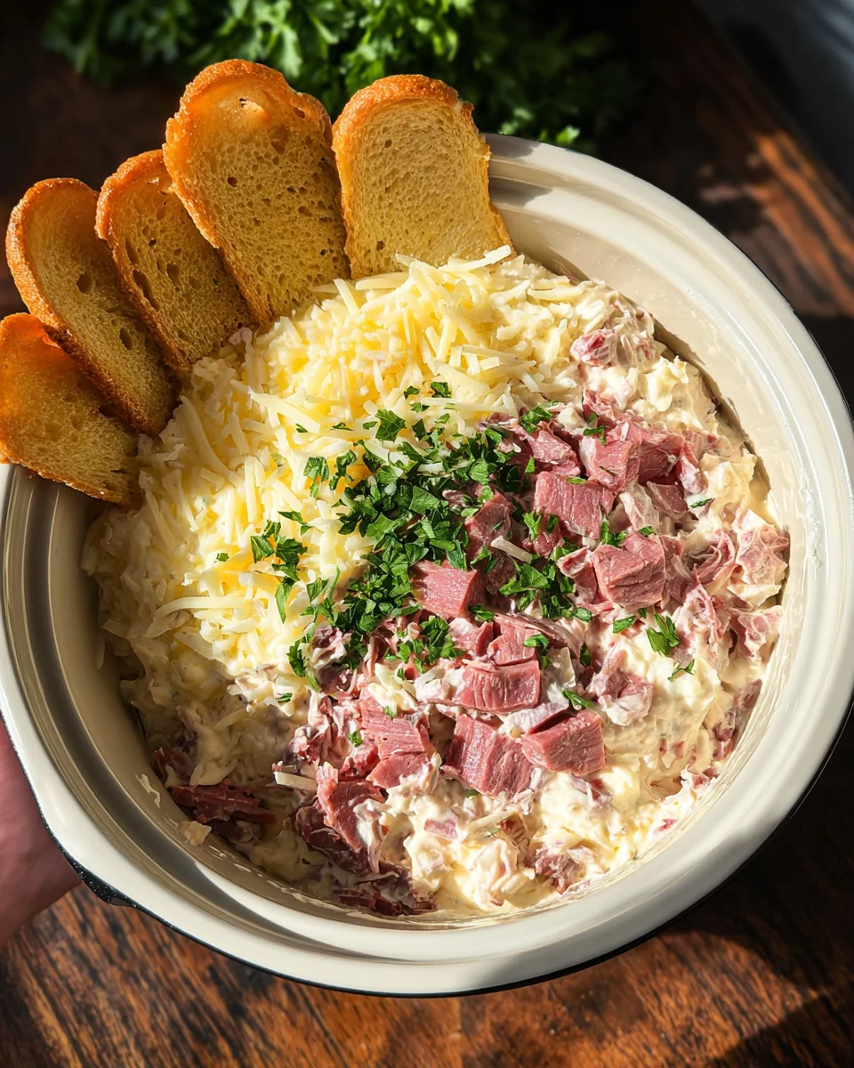 Crockpot Reuben Dip