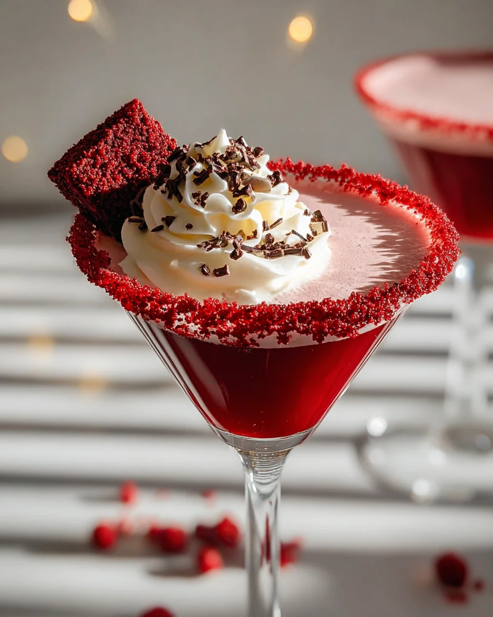 Decadent Red Velvet Martini Recipe for Your Next Celebration