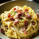 Easy Creamy Carbonara Pasta