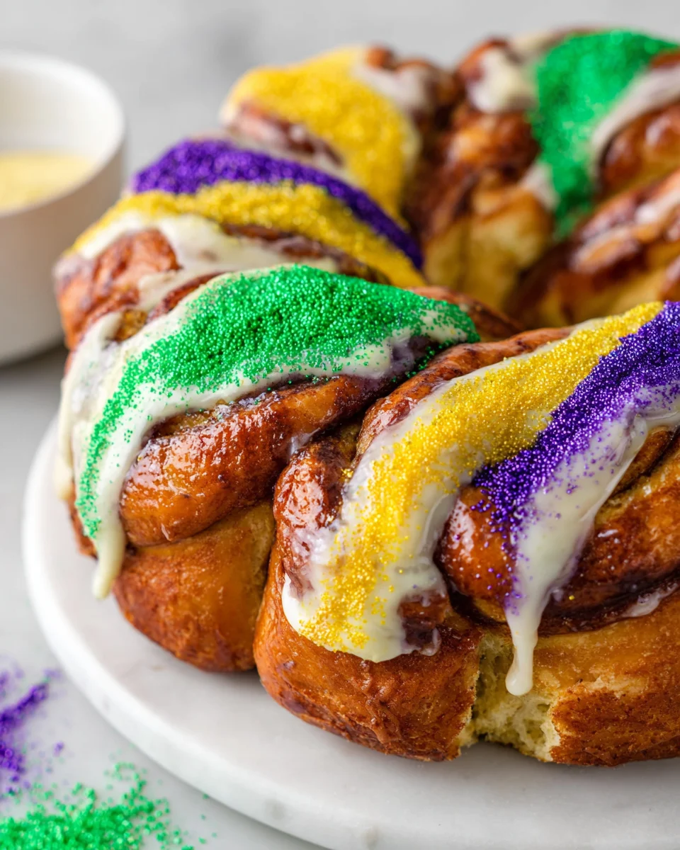 Easy King Cake