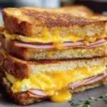 Egg and Ham Breakfast Sandwich