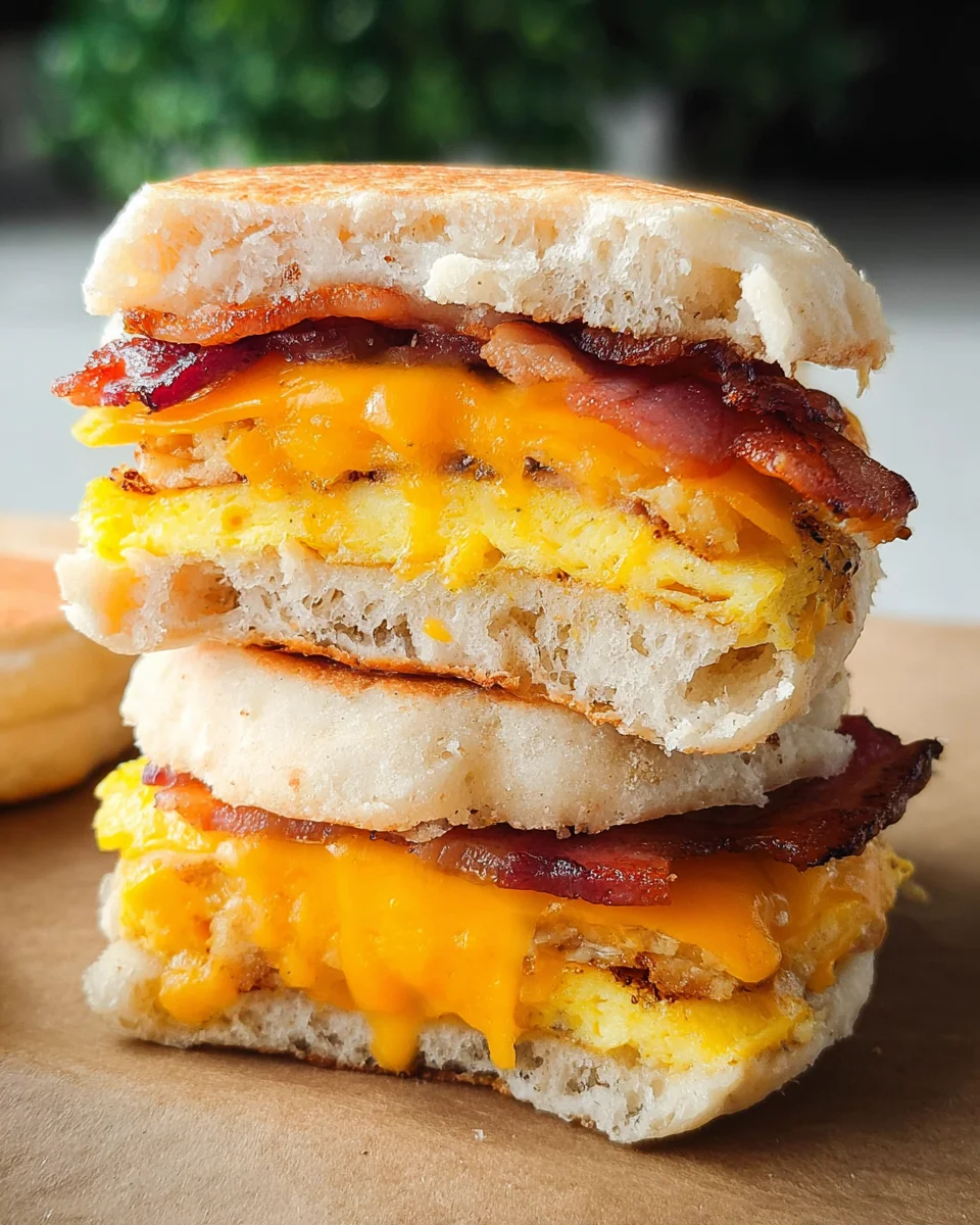 Freezer Breakfast Sandwiches 20 Freezer Breakfast Sandwiches