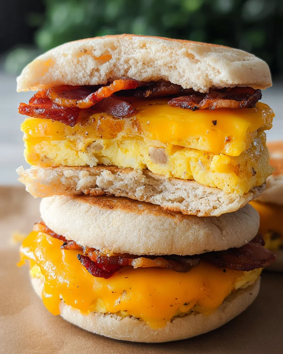 Freezer Breakfast Sandwiches 18 Freezer