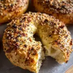 Greek Yogurt Bagels (4 Ingredients)