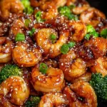 High-Protein Honey Garlic Shrimp