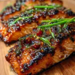 Honey Garlic Glazed Salmon