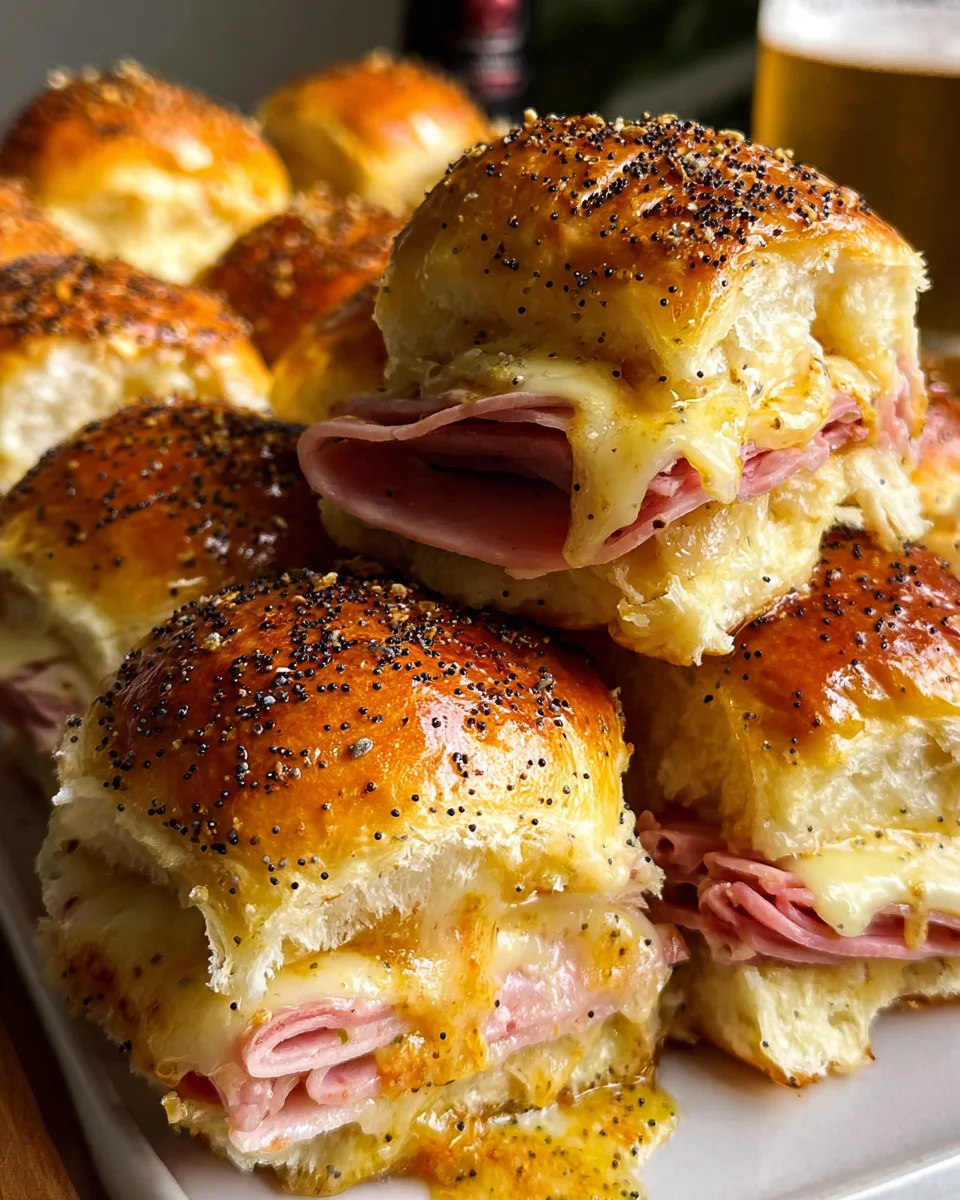 Hot Ham and Cheese Sliders 26 Hot Ham and Cheese Sliders