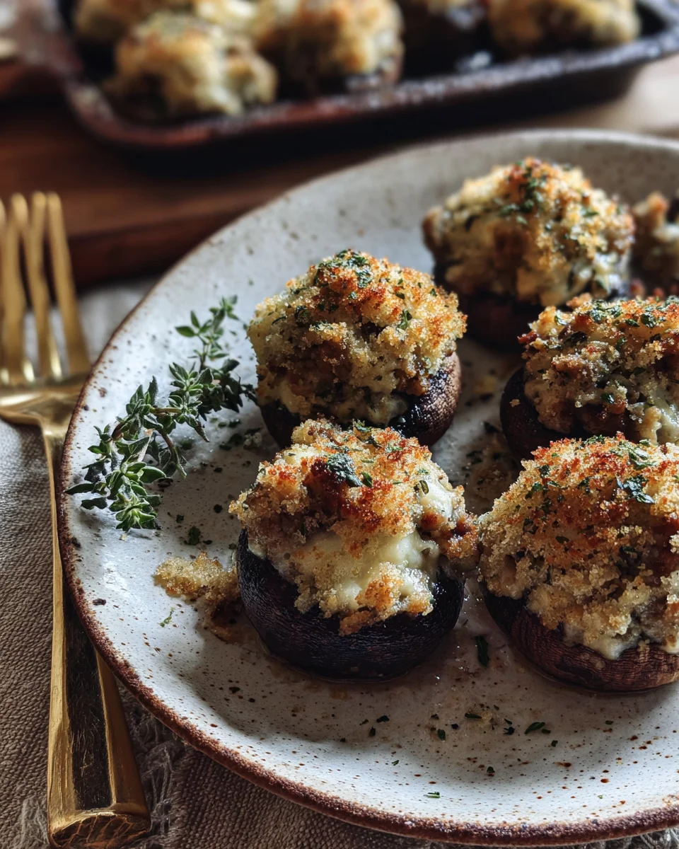Ina Garten Sausage Stuffed Mushrooms Recipe