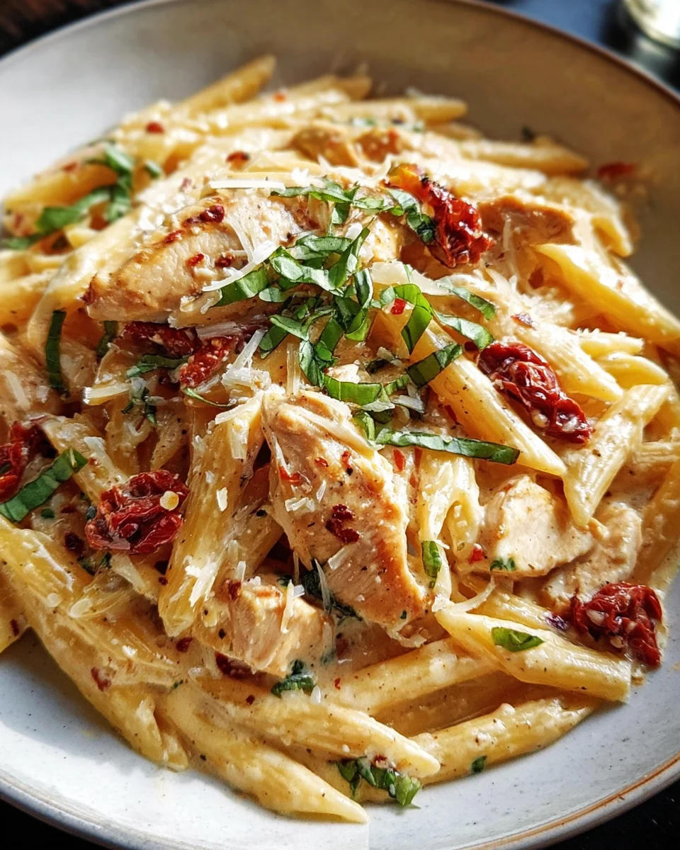 Marry Me Chicken Pasta