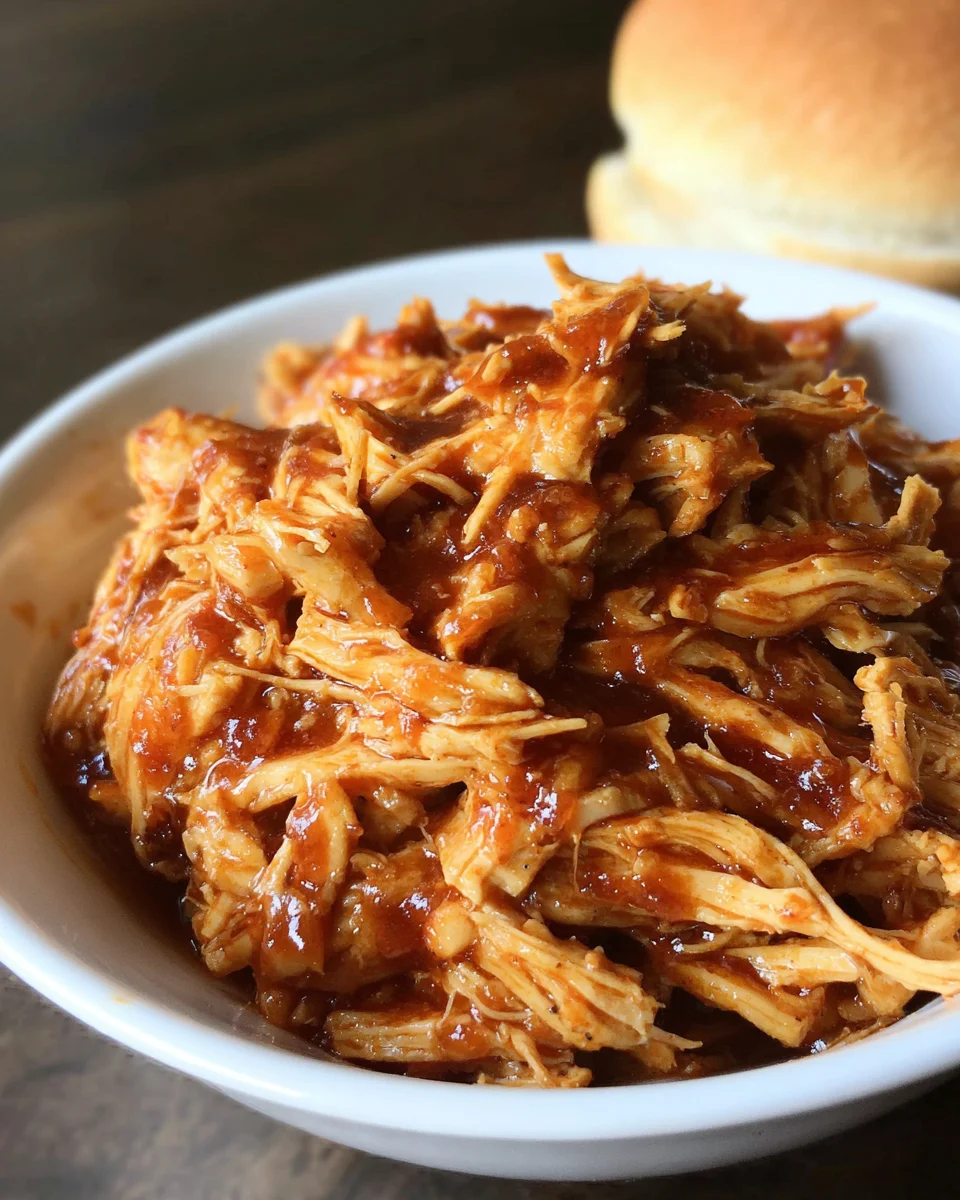 The Best Crockpot BBQ Chicken (Easy Pulled Chicken) 22 The Best Crockpot BBQ Chicken (Easy Pulled Chicken)