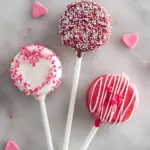Valentine's Day Oreo Pops