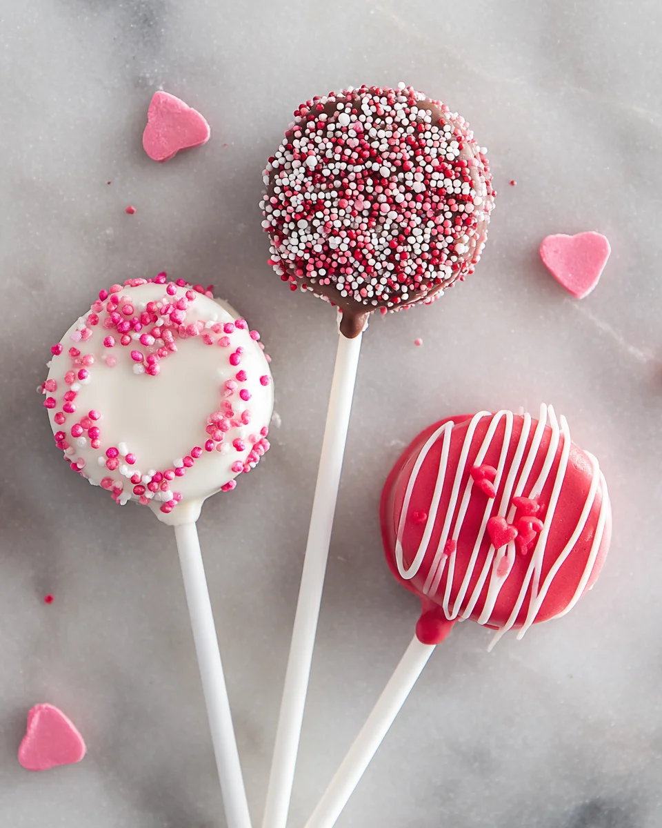 Valentine's Day Oreo Pops 16 Valentine's Day Oreo Pops