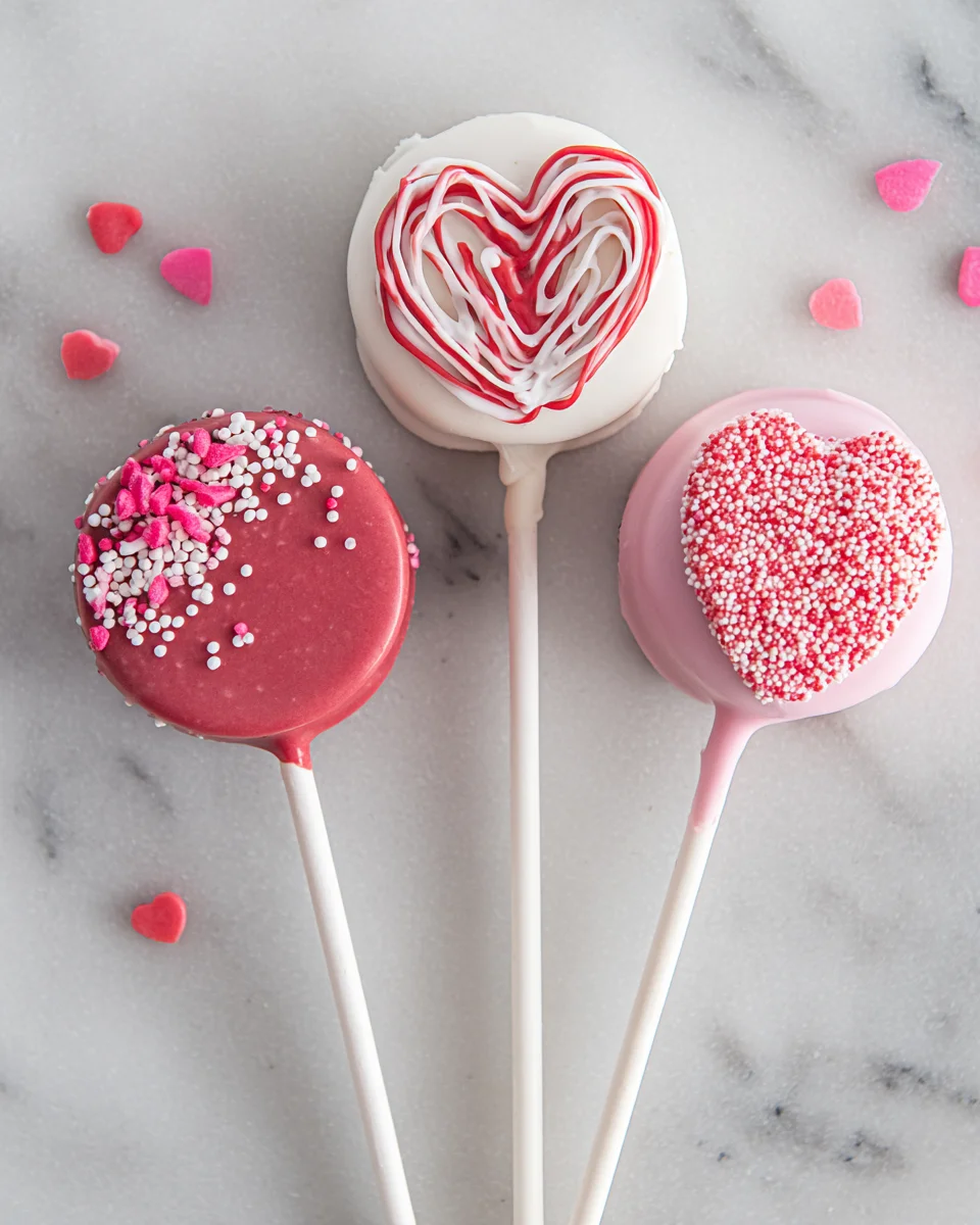 Valentine's Day Oreo Pops 14 Valentines Day Oreo Pops 4