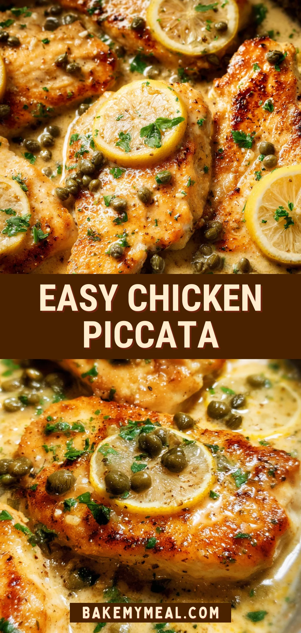 Easy Chicken Piccata 20 Pinterest Hidden Image
