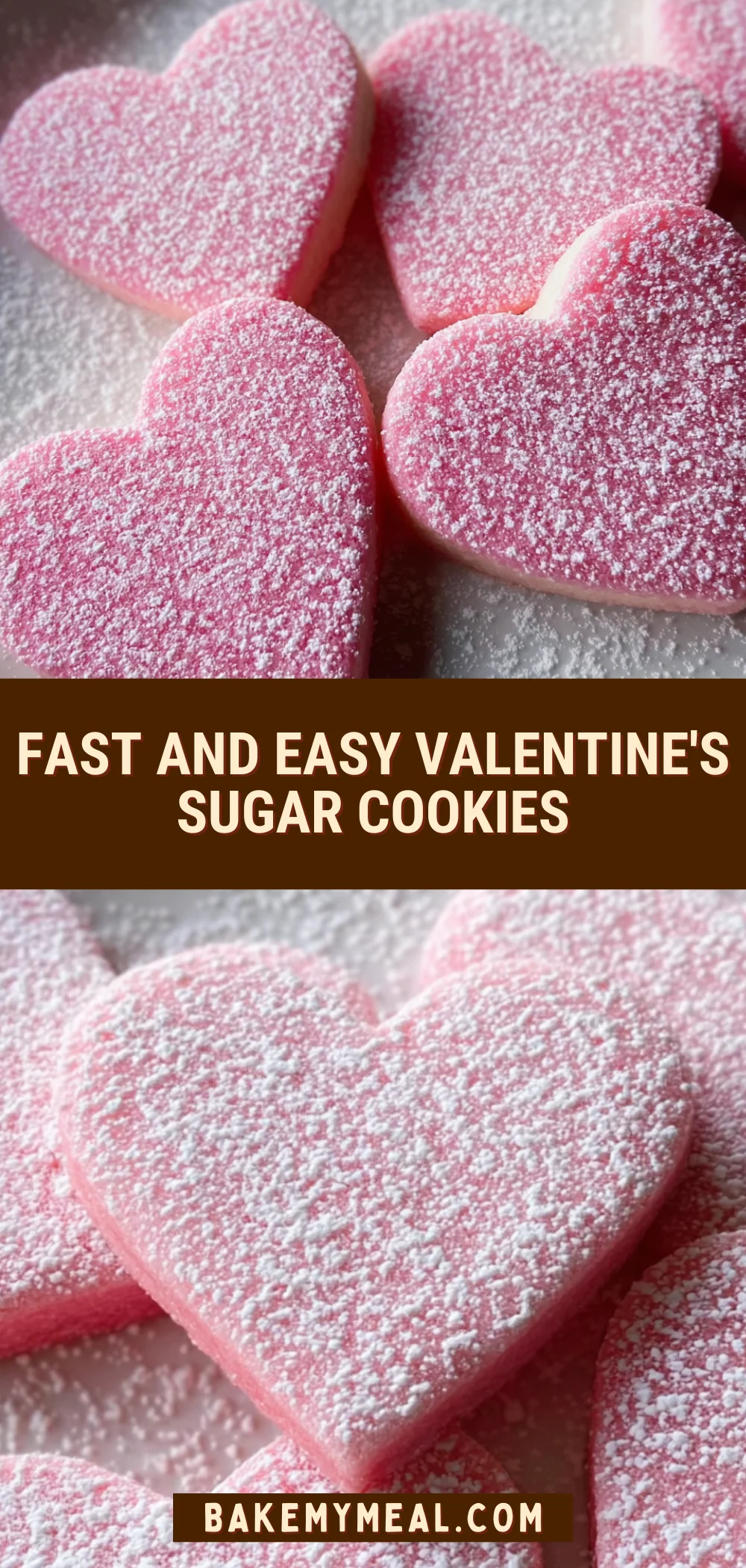 Fast and Easy Valentine's Sugar Cookies 22 Pinterest Hidden Image