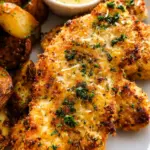 Air Fryer Parmesan Crusted Chicken