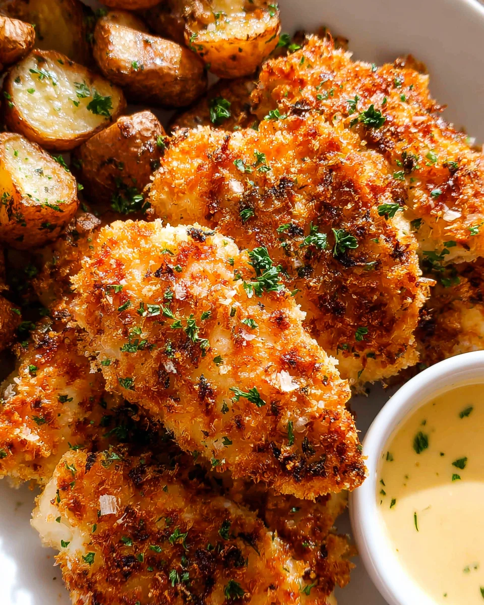 Air Fryer Parmesan Crusted Chicken 18 Air