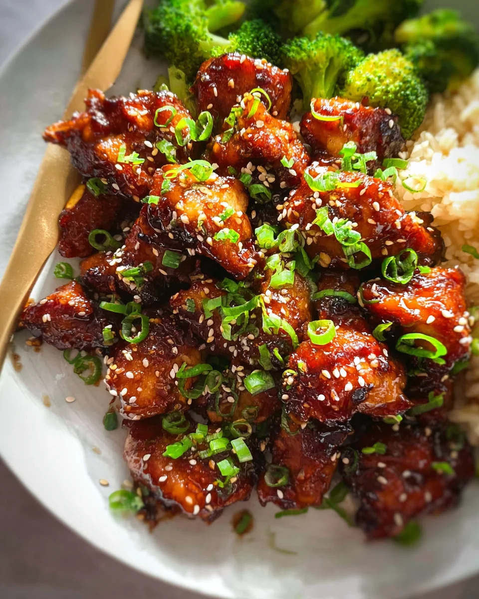 Air Fryer Teriyaki Chicken