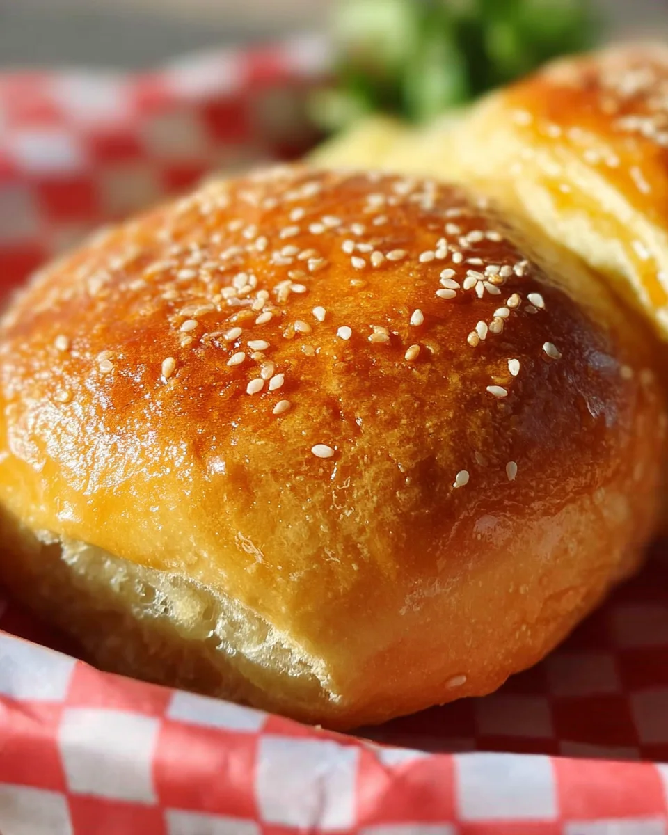 Amazing Homemade Hamburger Buns