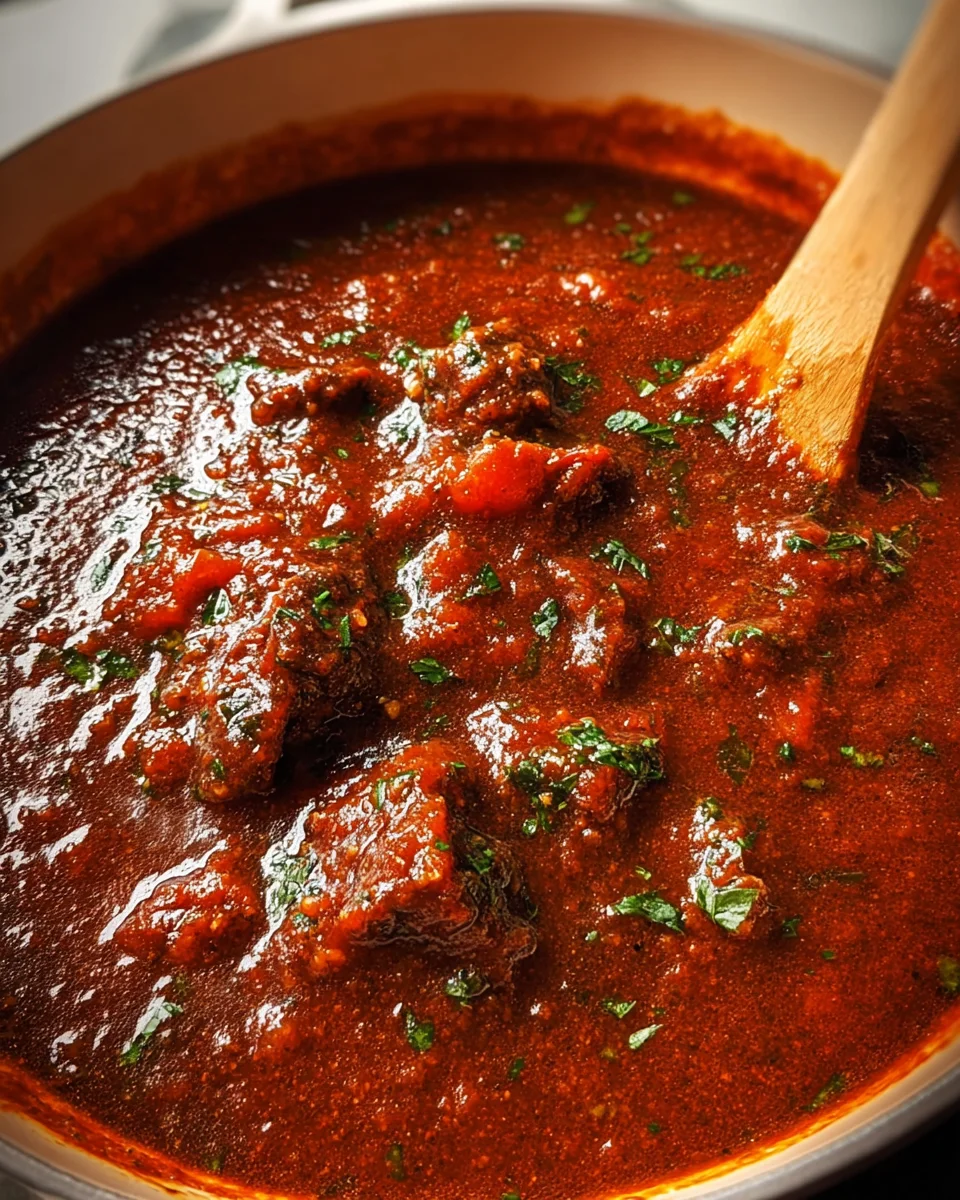 Authentic Italian Gravy