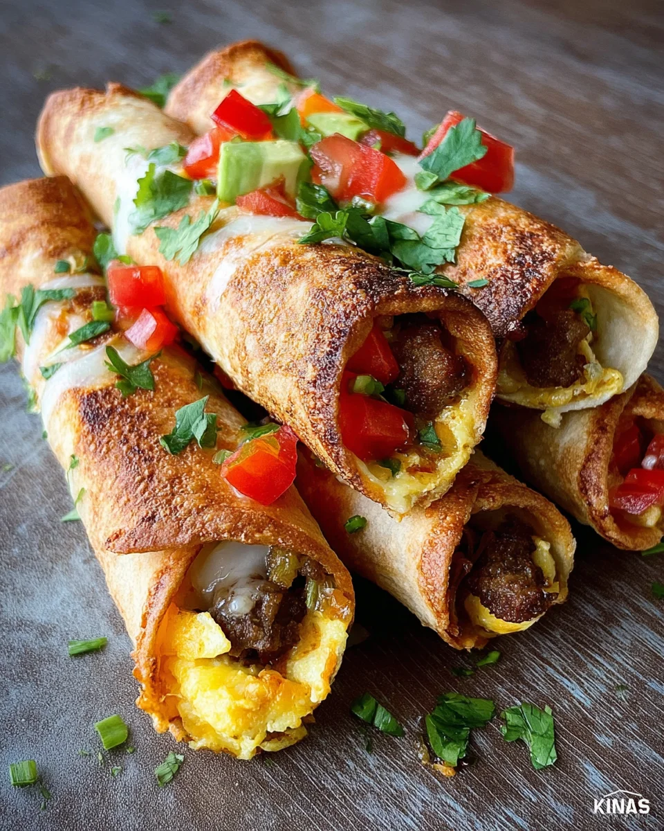 Breakfast Taquitos