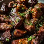 Cajun Garlic Butter Steak Bites