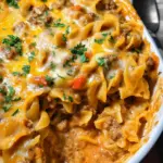 Cheesy Sour Cream Hamburger Hotdish