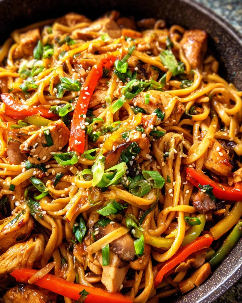 Chicken Lo Mein Recipe