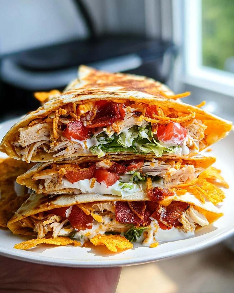 Chicken Ranch Crunchwrap