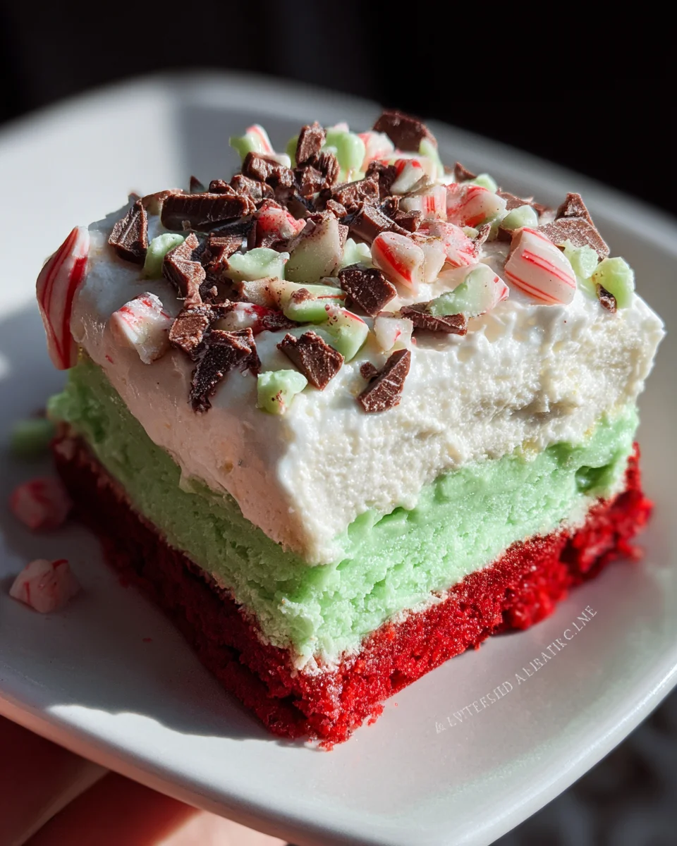 Christmas Lasagna Dessert