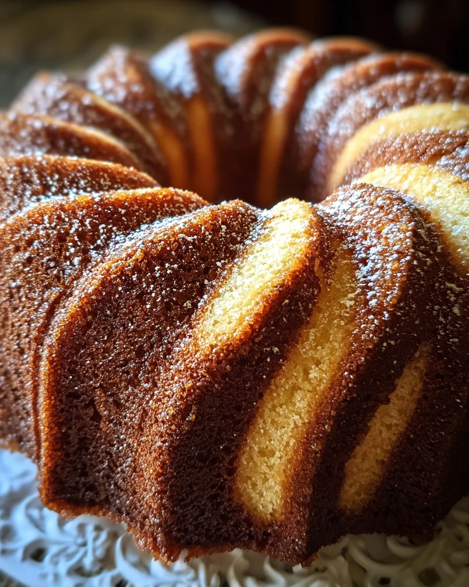 Cinnamon Swirl Bundt Cake