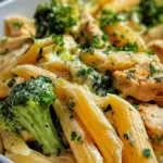 Creamy Broccoli and Chicken Penne