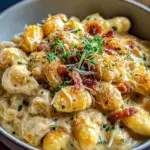 Creamy Crack Chicken Gnocchi