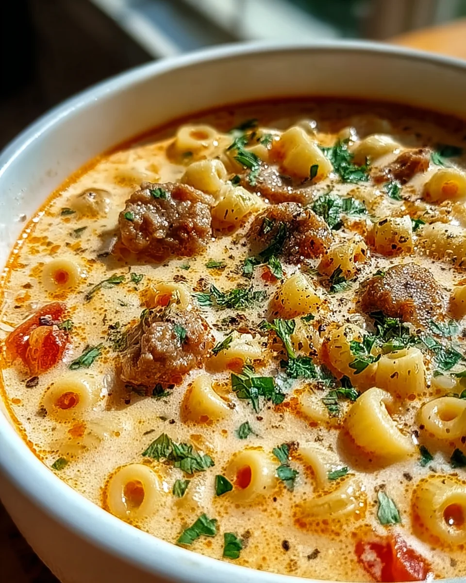 Creamy Parmesan Italian Sausage Ditalini Soup 32 Creamy Parmesan Italian Sausage Ditalini Soup