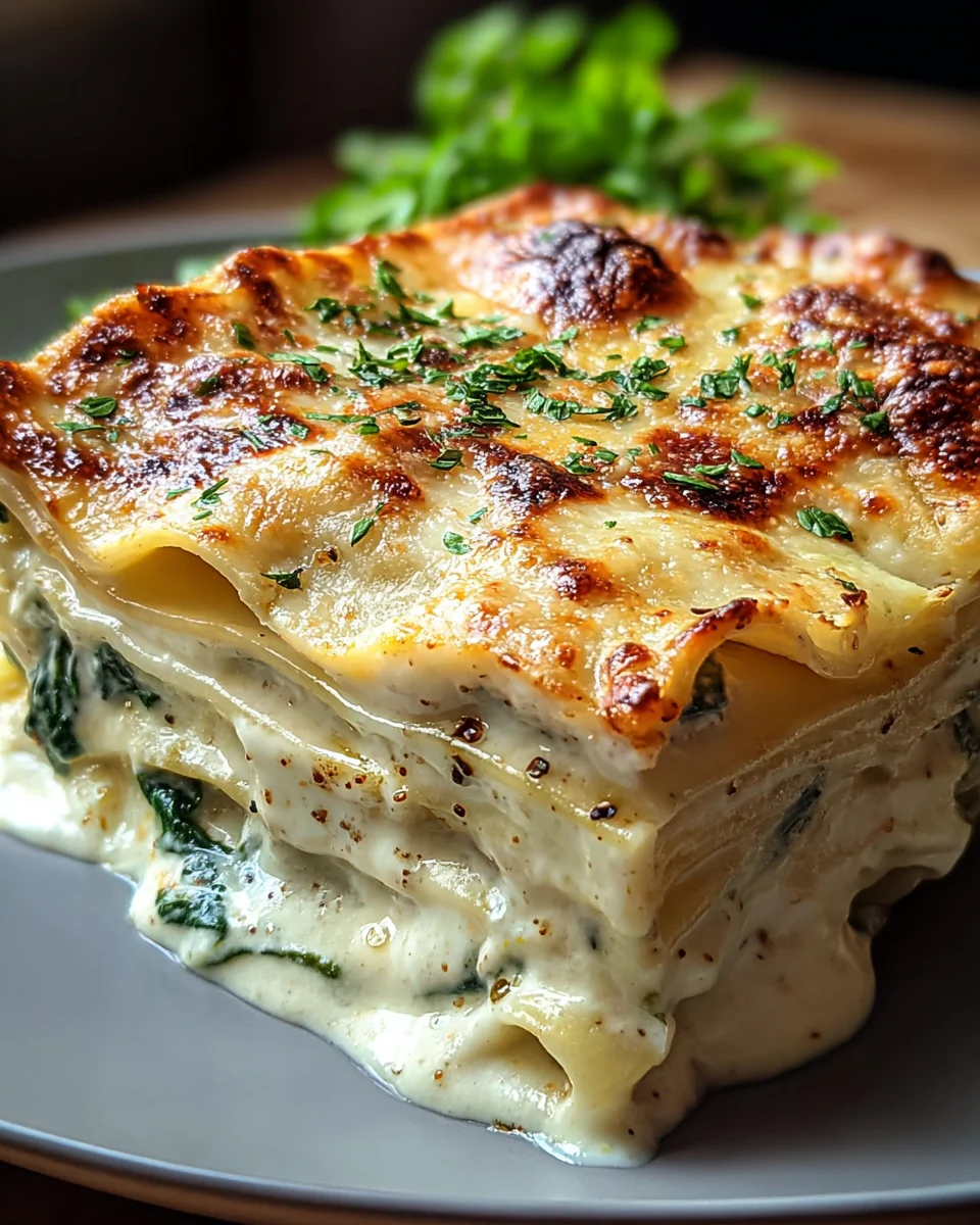 Creamy White Lasagna Delight 19 Creamy