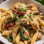 Crock Pot Creamy Chicken Pasta