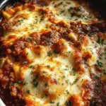 Crockpot Ravioli Lasagna