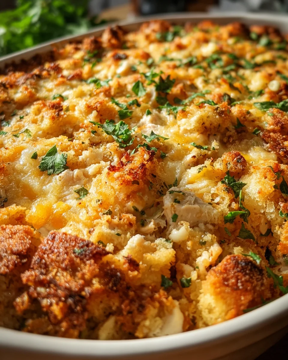 Dollys Chicken and Stuffing Casserole 3