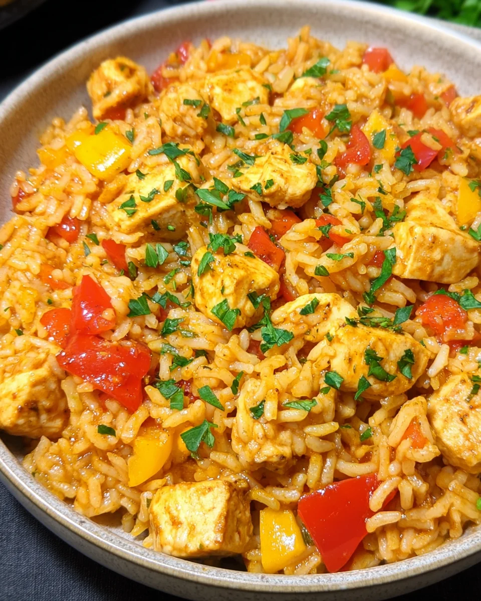 Easy One Pot Chicken and Rice