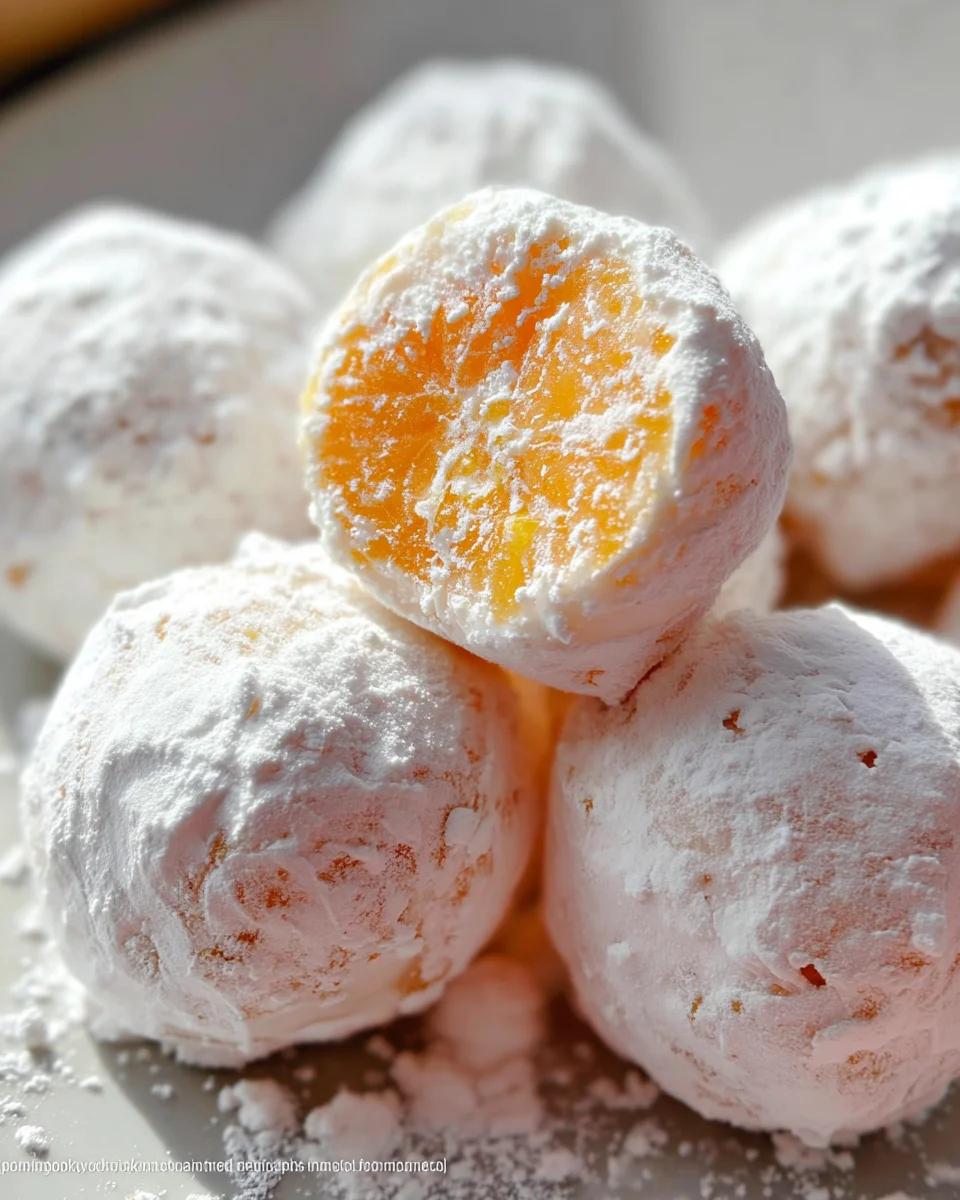 Easy Orange Creamsicle Truffles