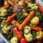 Garlic Roasted Vegetables