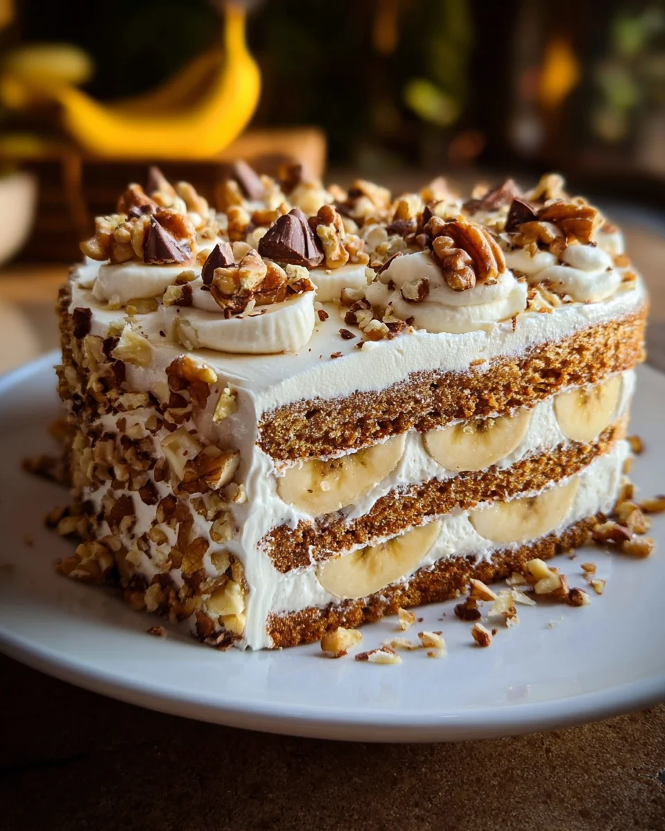 Heavenly Banana Walnut Cream Cake Recipe Made Easy 32 Heavenly
