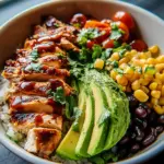 Honey Chipotle Chicken Rice Bowls