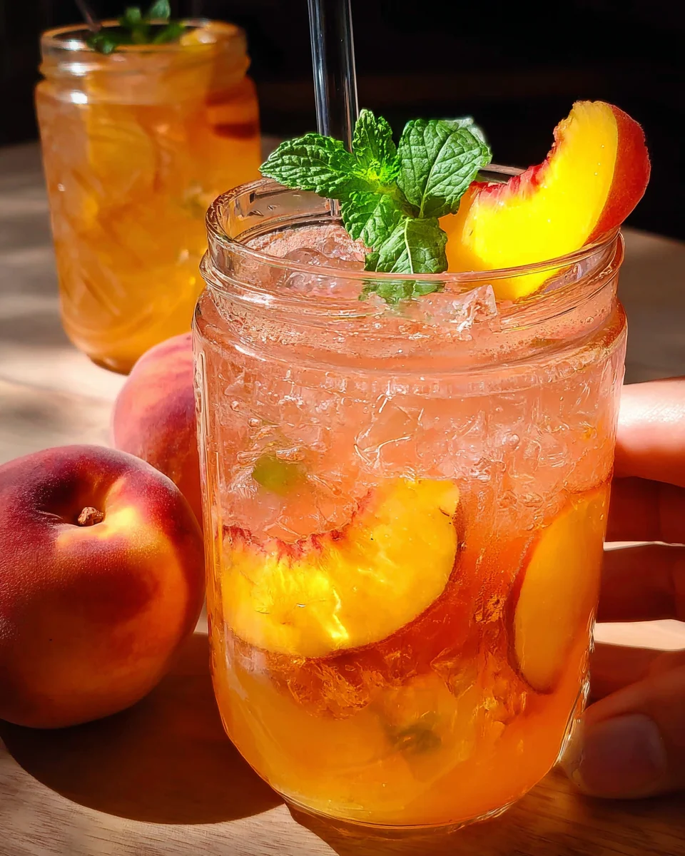 How To Make Peach Lemonade 16 How