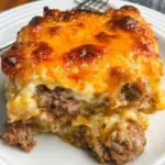 Keto Cheeseburger Casserole