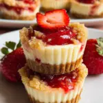 Mini Strawberry Cheesecakes