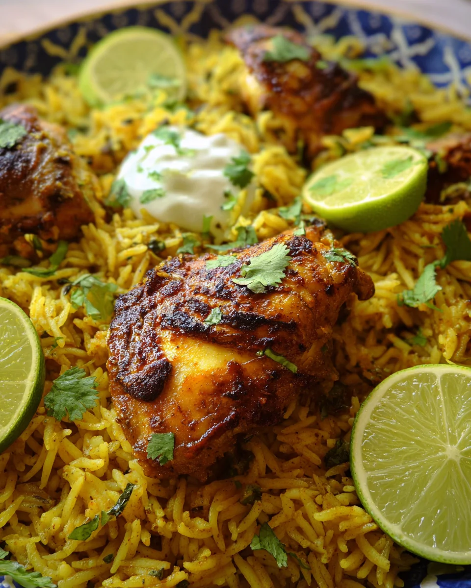 Moroccan Chicken & Rice